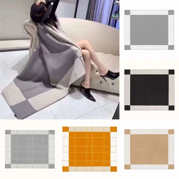 Designer throw cashmere vibration blanket copert Home Travel Throw Summer Air Conditioner Beach home bedding blankets throws