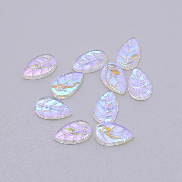 Handgefertigte leuchtende Top-gebohrte Goldsand-Bunte Malerei-Perlen