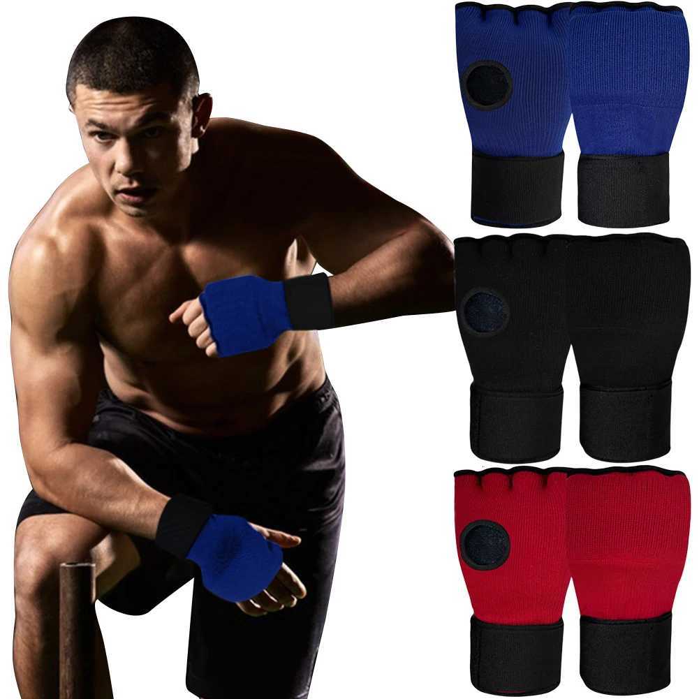 100% Cotton Gloves Breathable Boxing Hand Wrap Inner Gloves Fist Hand Protection Gloves Boxing Training Accessories XJ250802