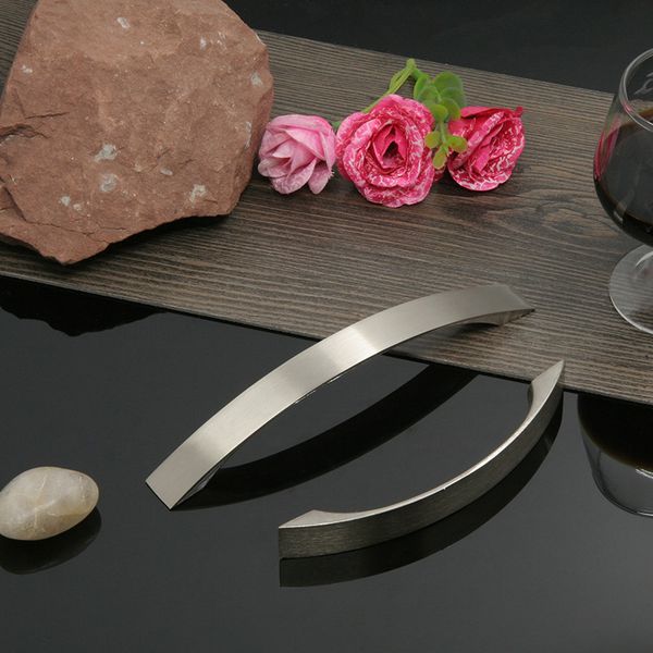Modern Cabinet Handles Knobs Aluminum Alloy Door Kitchen Knobs Cabinet Pulls Drawer Furniture Handle Hardware