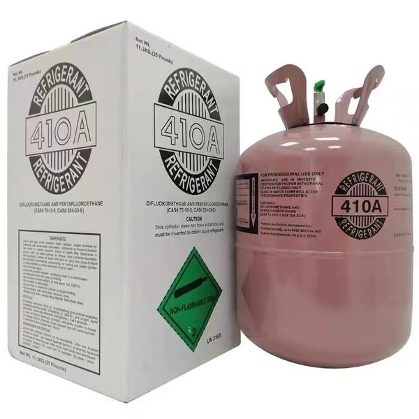 wholesale Freon Steel Packaging R22 R410A R134 25lbs Tank Cyder Refrigerant for Air Conditioners 30lbs