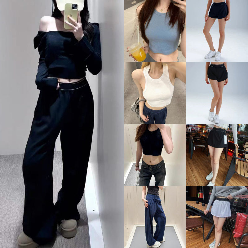 Womens Yoga Pants Designer Sports Yoga Shorts Gym Tank Tops Ladies Workout Shorts Yoga Skirts Tight Yoga Breathable Knitted Vest