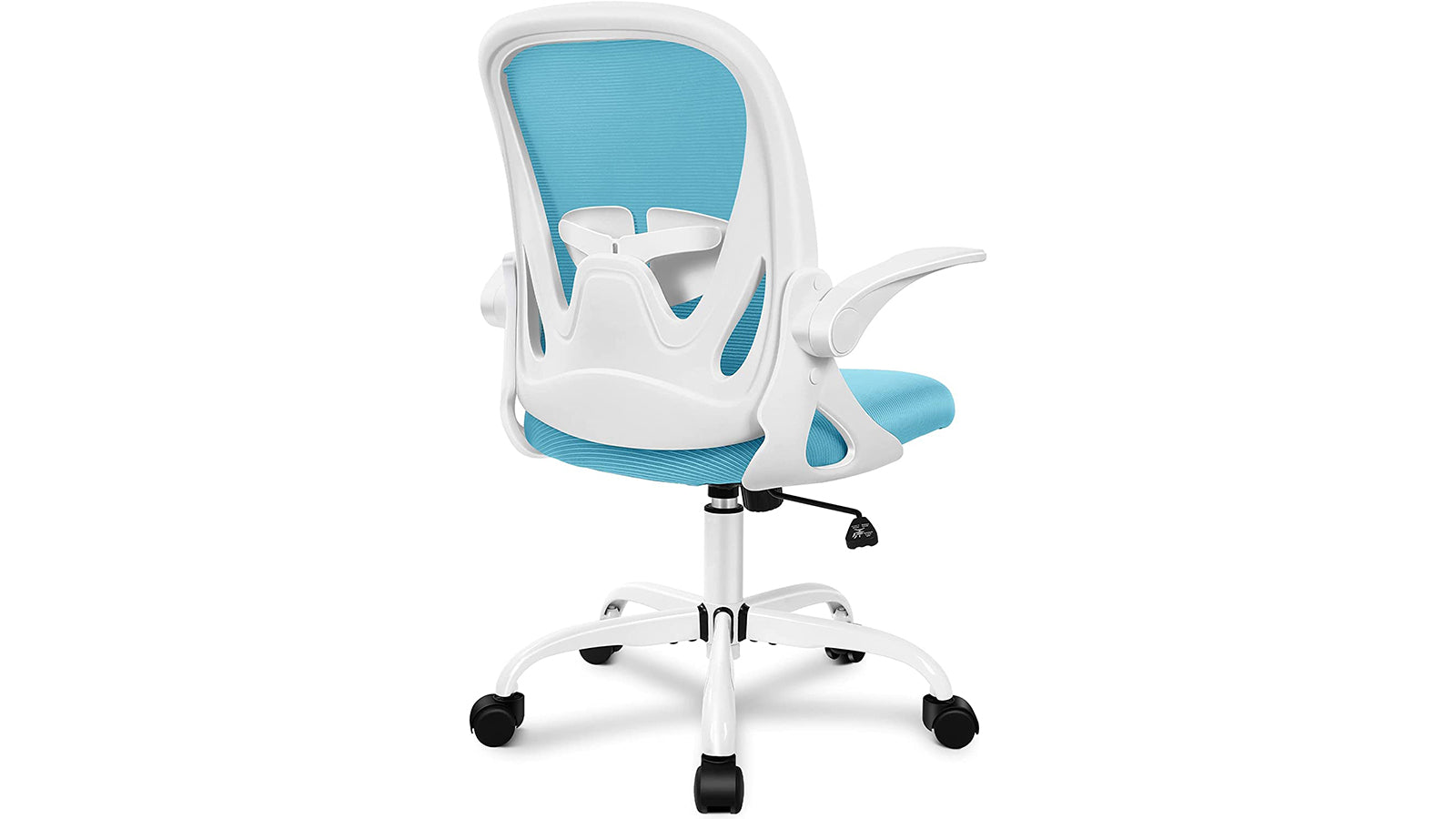 KERDOM Primy PR-934 Office Chair: Flip-up Arms Blue