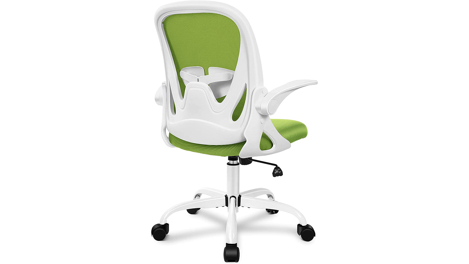 KERDOM Primy PR-934 Office Chair: Flip-up Arms Green