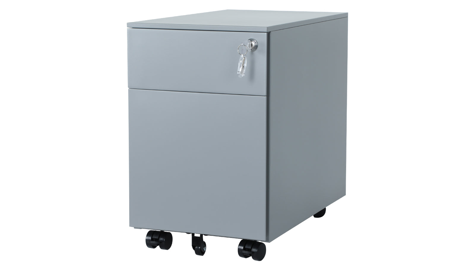 Northread Slim Filing Cabinet Grey