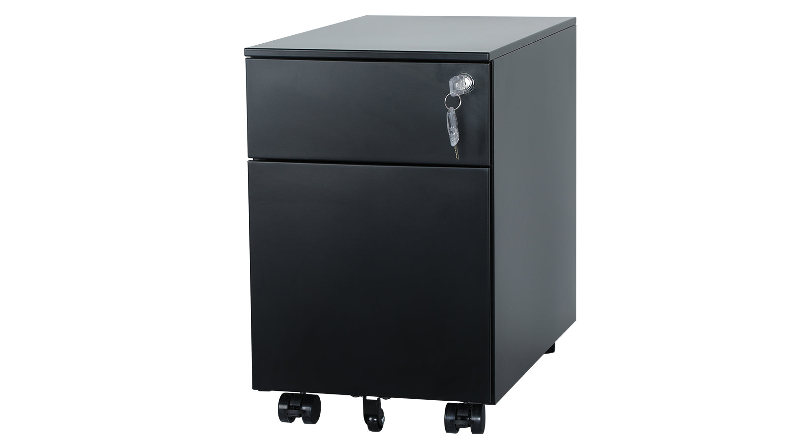 Northread Slim Filing Cabinet Black