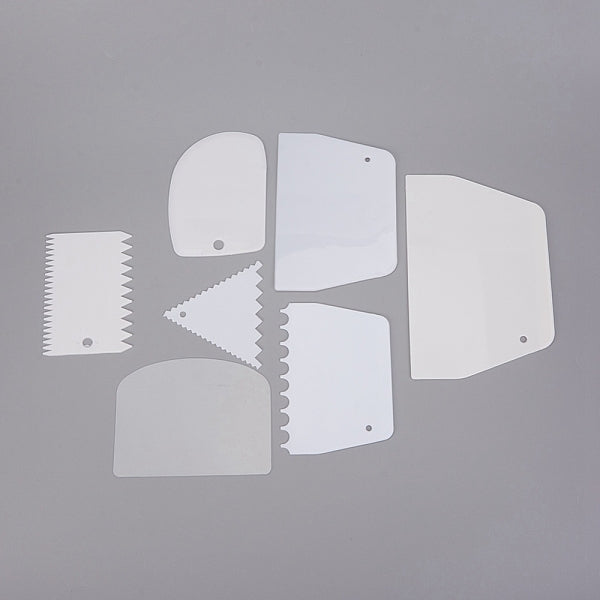 Raschietto per pasta in plastica per bordo cottura