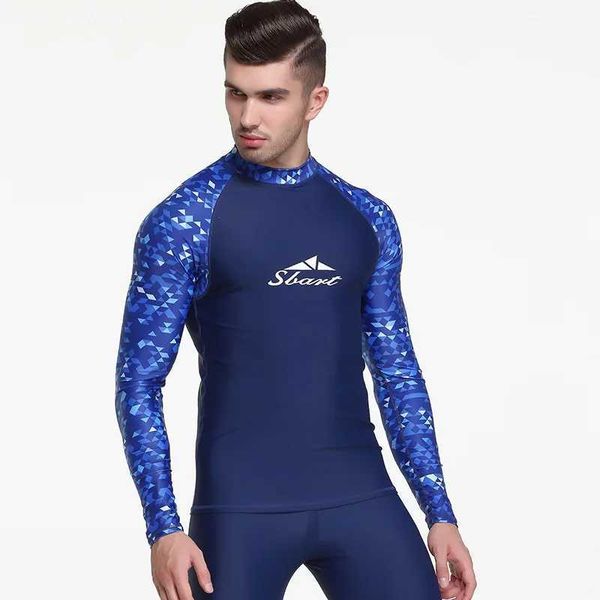 SBART Long seved Sunscreen Diving Suit Ma Split Floating Diving Mother Suit Outdoor Long seved Water Skiing Surfing SuitXJ241220