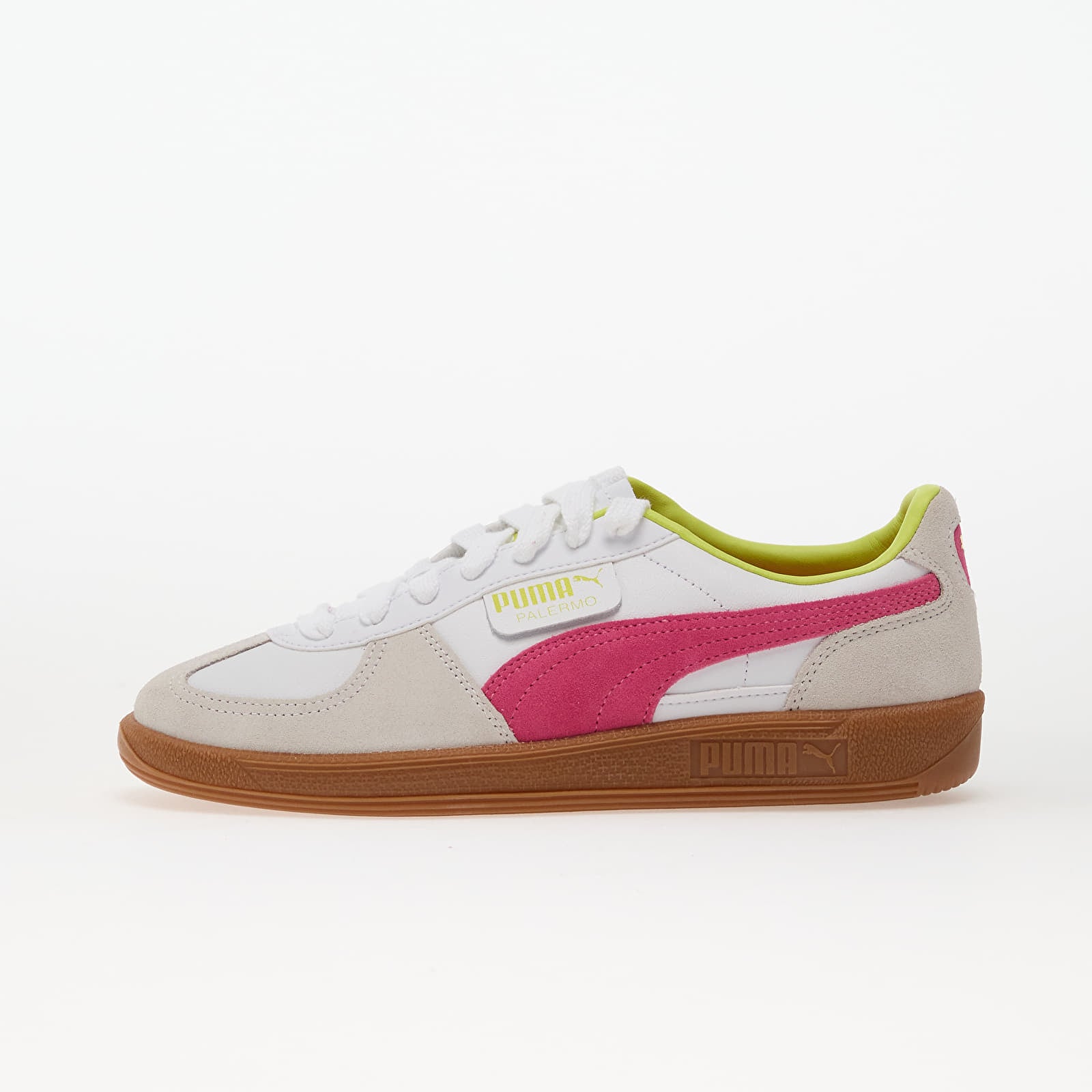 Sneakers Puma Palermo Lth Puma White-Fluro Pink Pes EUR 39