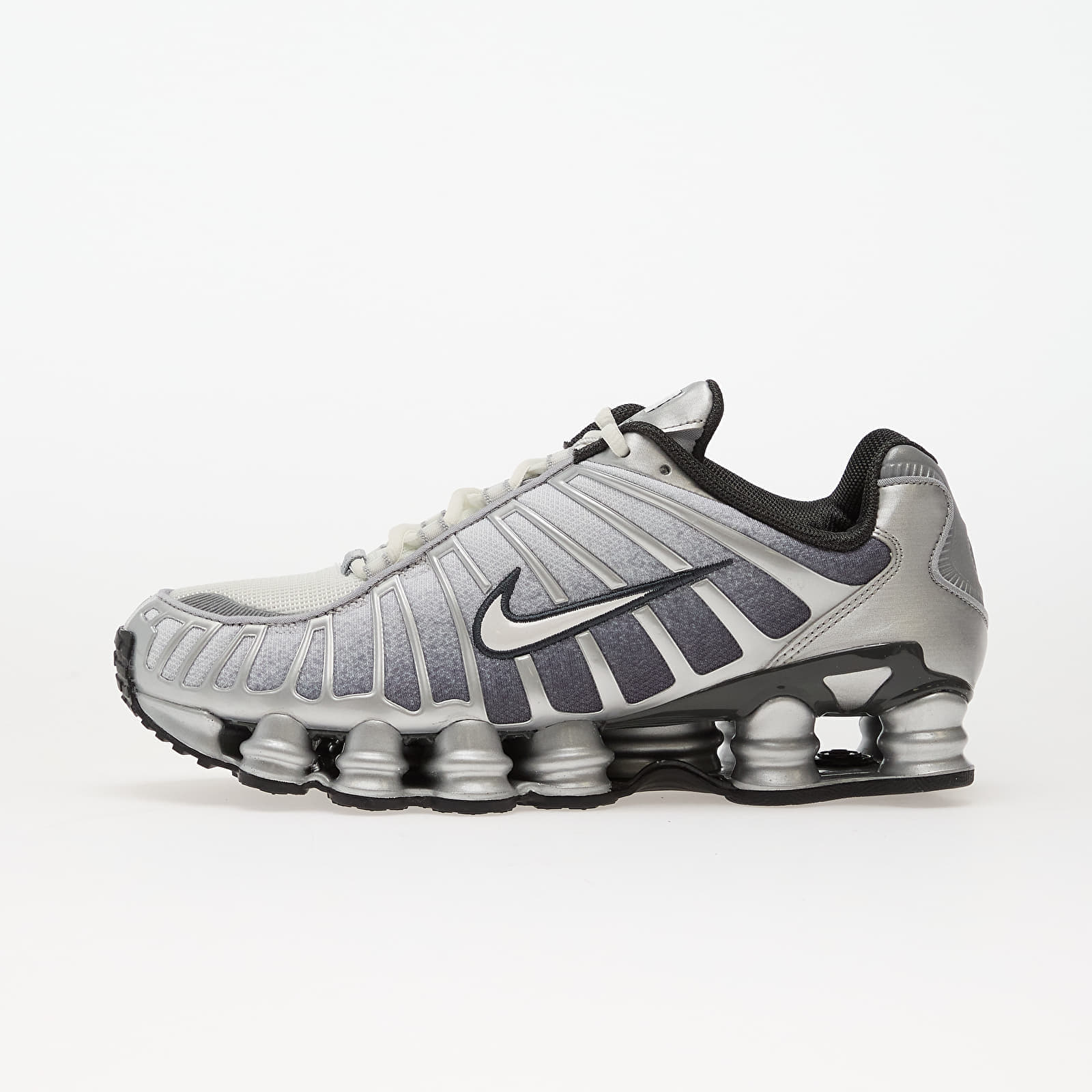Sneakers Nike Shox TL Print Metallic Silver- Summit White-Wolf Grey EUR 40