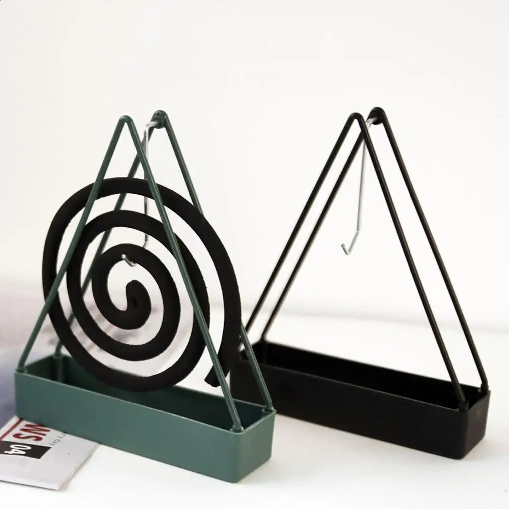 Plastic Mosquito Coil Holder Incense Holders Coil Incense Frame Modern Repellent Incense Rack For Household Bedroom 250804