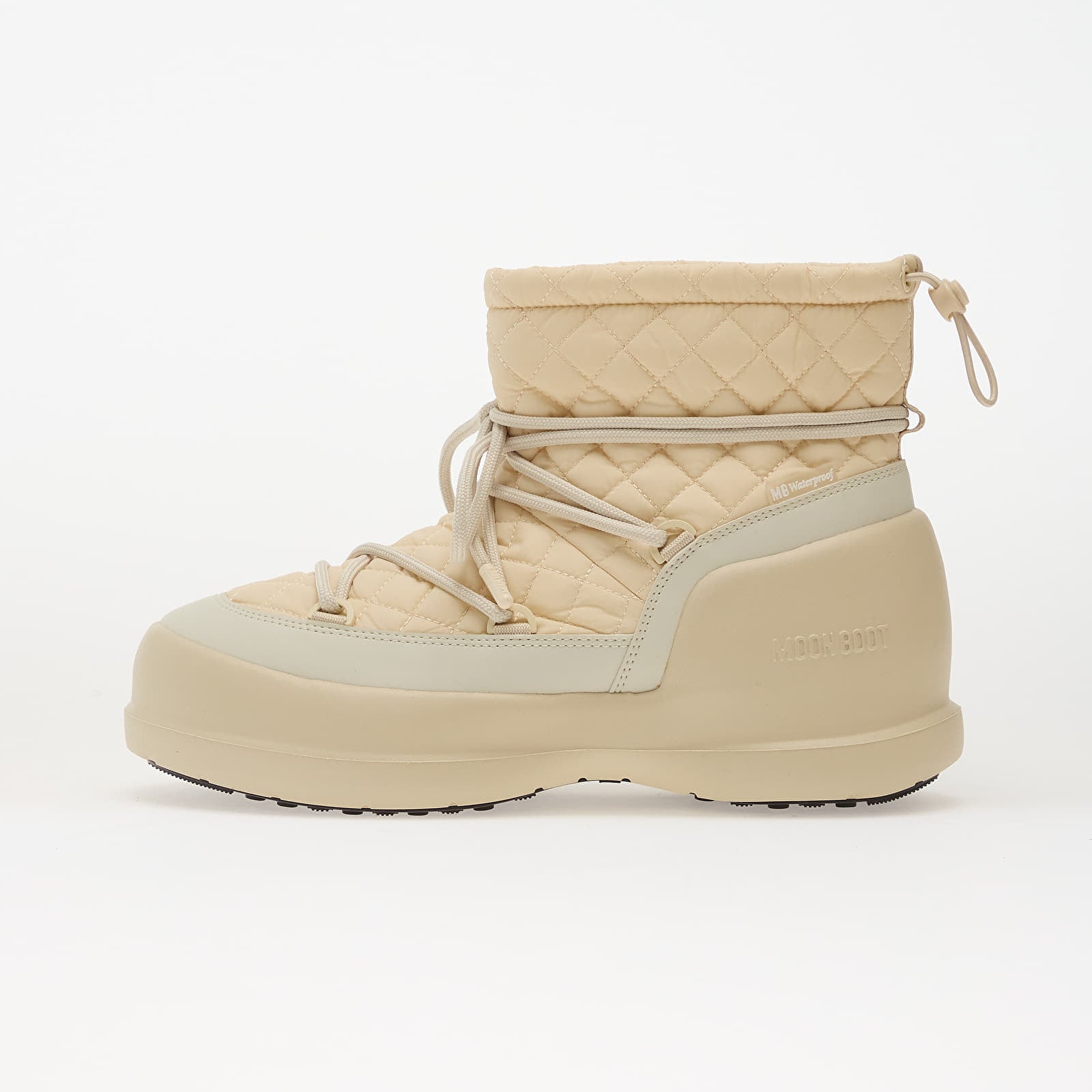 Lenkkarit Moon Boot Mezzaluna Quilted Mid Wp Cream EUR 38