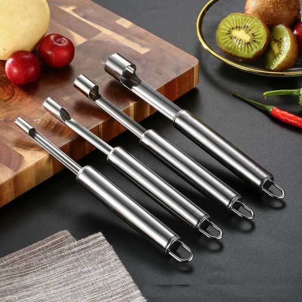 Stainless Steel Red Dates Apple Pear Corer Seed Core Remover Slicer Knife Fruit Vegetable Tool Kitchen Gadgets