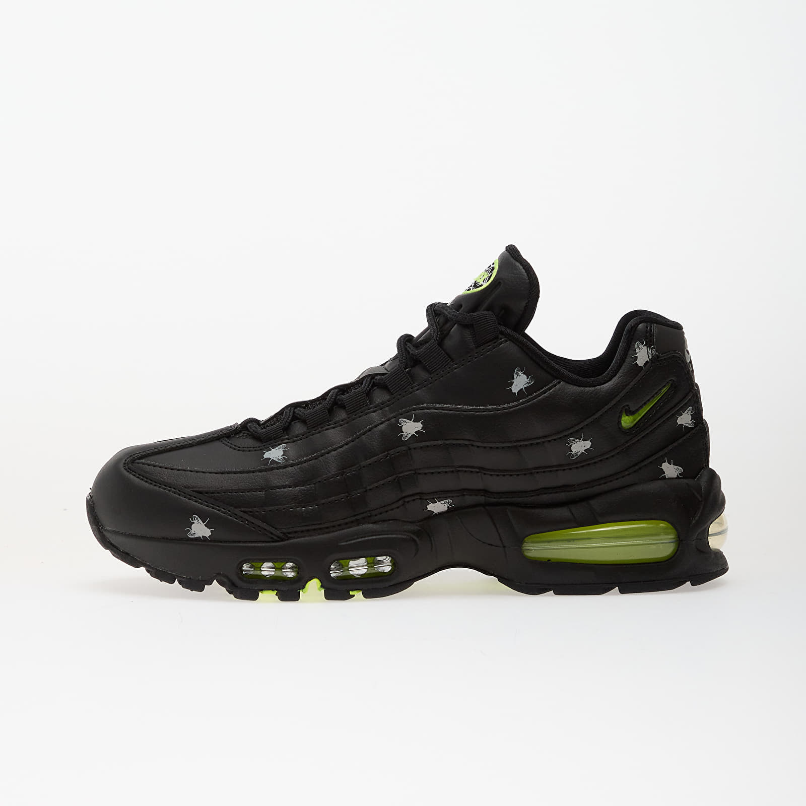 Sneakers Nike Air Max 95 Premium Black- Neon Yellow-Black-Mtlc Dark Grey EUR 47