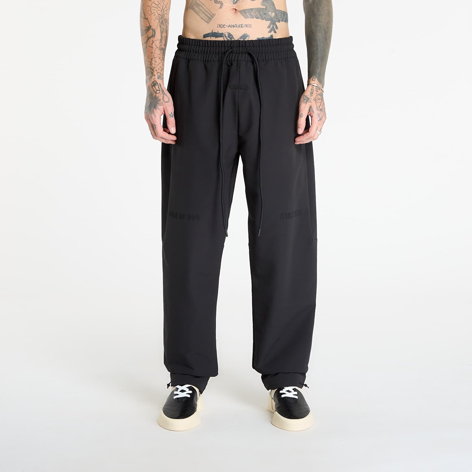 Housut adidas Fear Of God Athletics Brushback Woven Storm Pant Black M