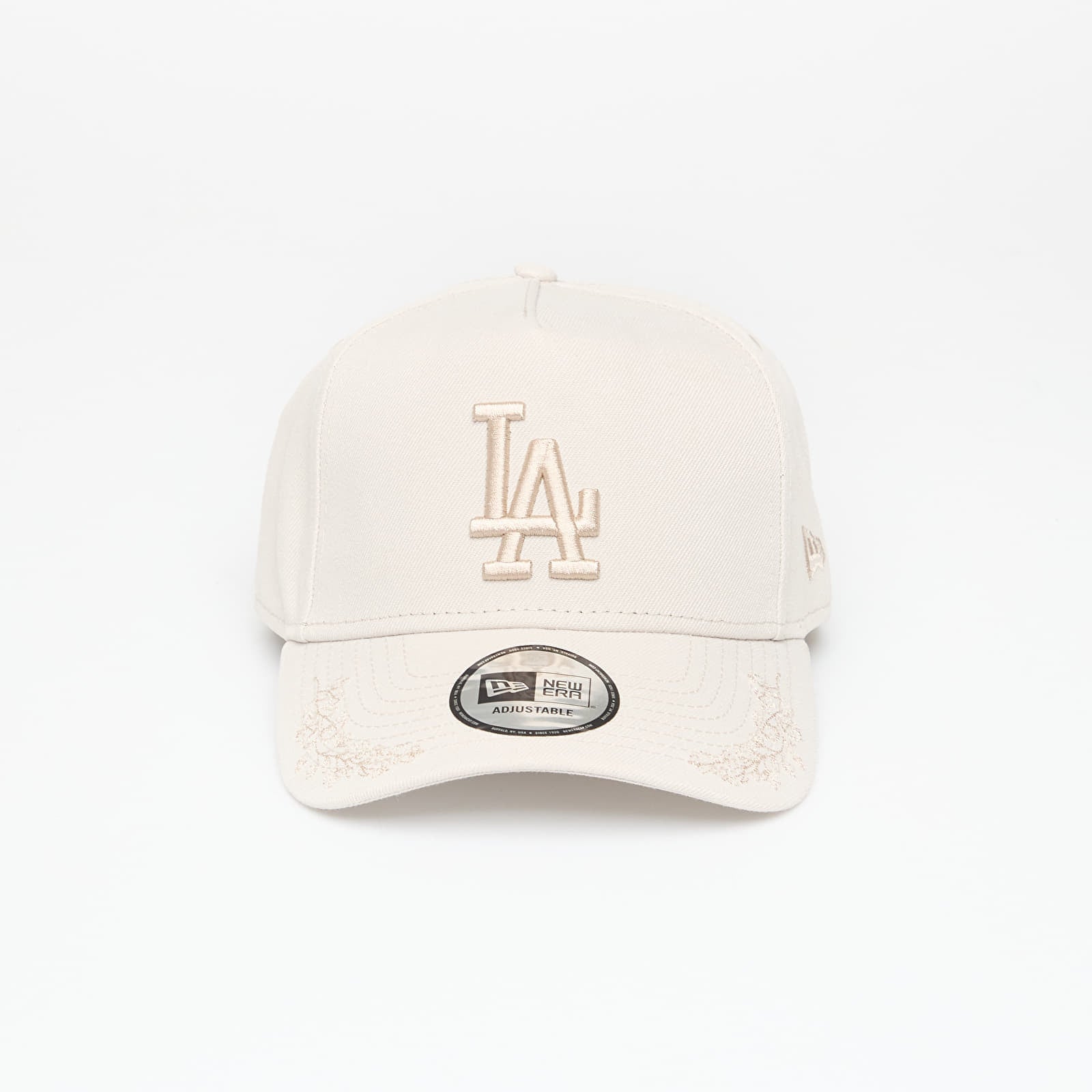 Hette New Era LA Dodgers MLB Tonal Icon 9FORTY E-Frame Adjustable Cap Cream Universal