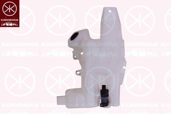Washer Fluid Reservoir, window cleaning KLOKKERHOLM 16183220