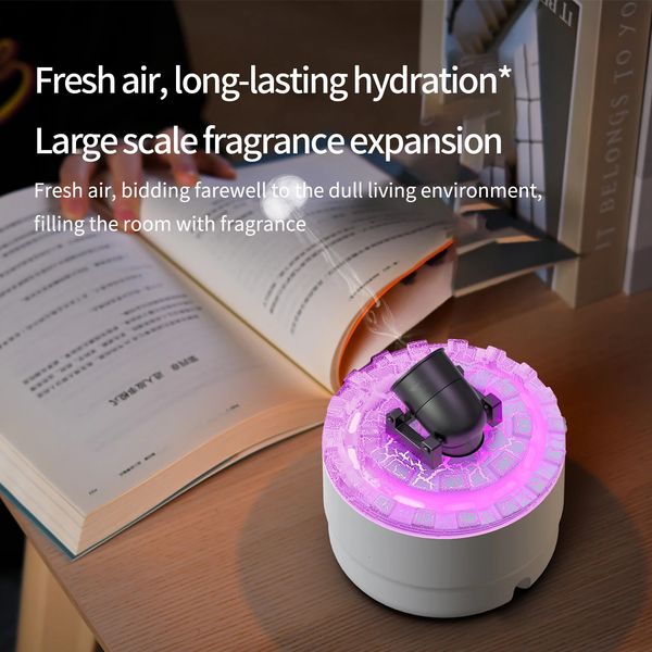 Humidifiers Simulated Artillery Fire Essential Oil Diffuser Aromatherapy Air Humidifier Home Room Small Fragrance Aroma Humidifier Diffuser
