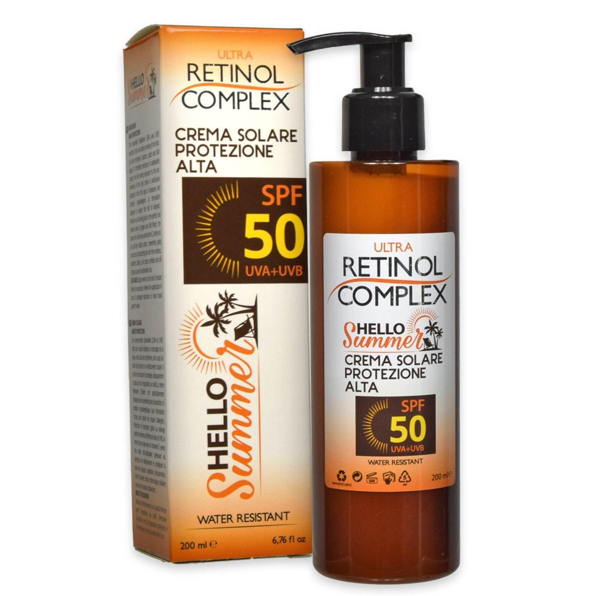 Retinolkomplex hej sommarsolkräm spf 50 200 ml