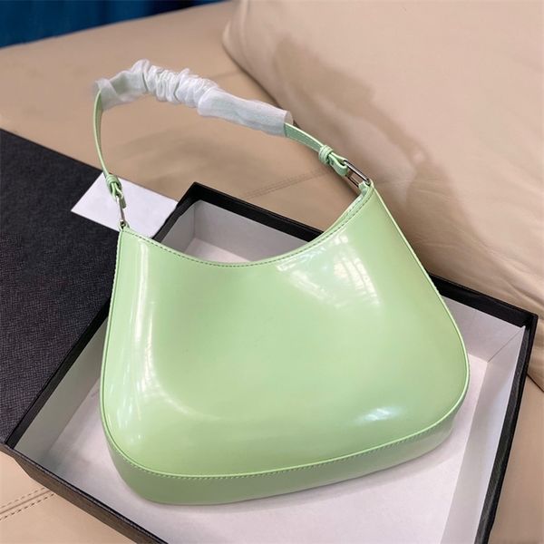 Women Glossy Shoulder Bags Shiny Handbag Purse Lady Shell Bag Hobo Bags Fashion Handbags Patent Leather TOP