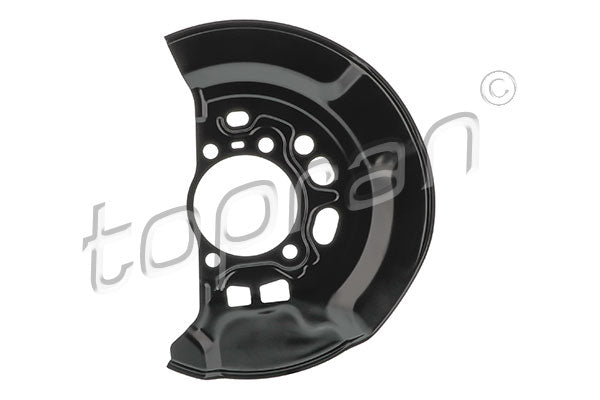 Splash Panel, brake disc TOPRAN 601 644