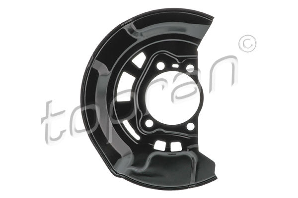 Splash Panel, brake disc TOPRAN 601 655
