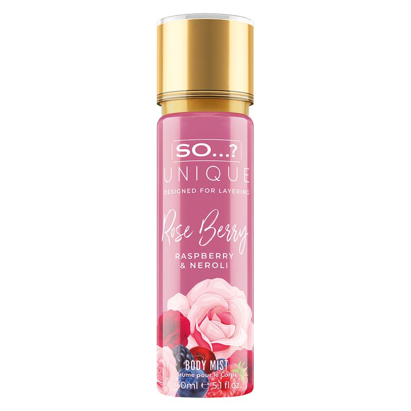So...? Unique Rosenbeeren-Körperspray 150 ml