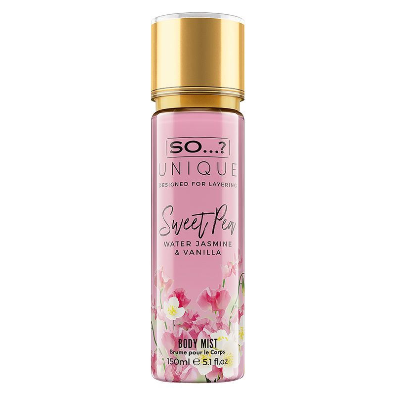 So...? Unique Sweet Pea Body Spray 150 Ml