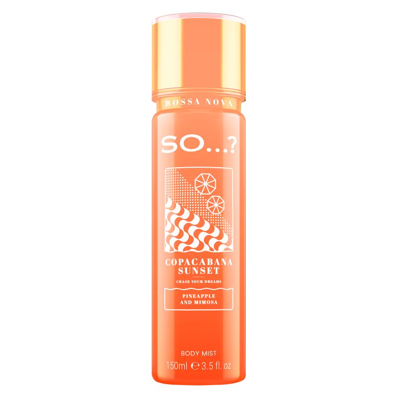 So...? Bossa Nova Body Spray Copacabana Sunset 150 Ml