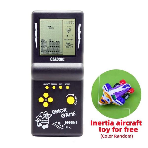 Game machine New Block Game Console big Sn Built-in 23 Brick Games Adjustable Speed-Difficty Retro electronic game childrens toy gift Z24110