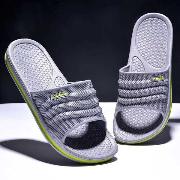 Slippers Men Indoor Slippers Summer Home Bathroom Sandals Outdoor Beach Flip Flops Shoes 2023 Man Comfortable Cloud Shower Slides