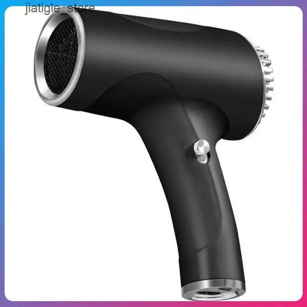 Hair Dryers New Wireless Portable Hair Dryer High Power Household Travel Speed Negative Ion Charging Dual Purpose Hair Dryer J241115