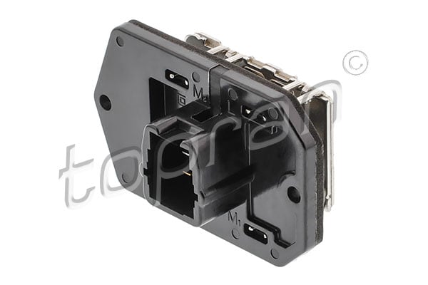Resistor, interior blower TOPRAN 601 465