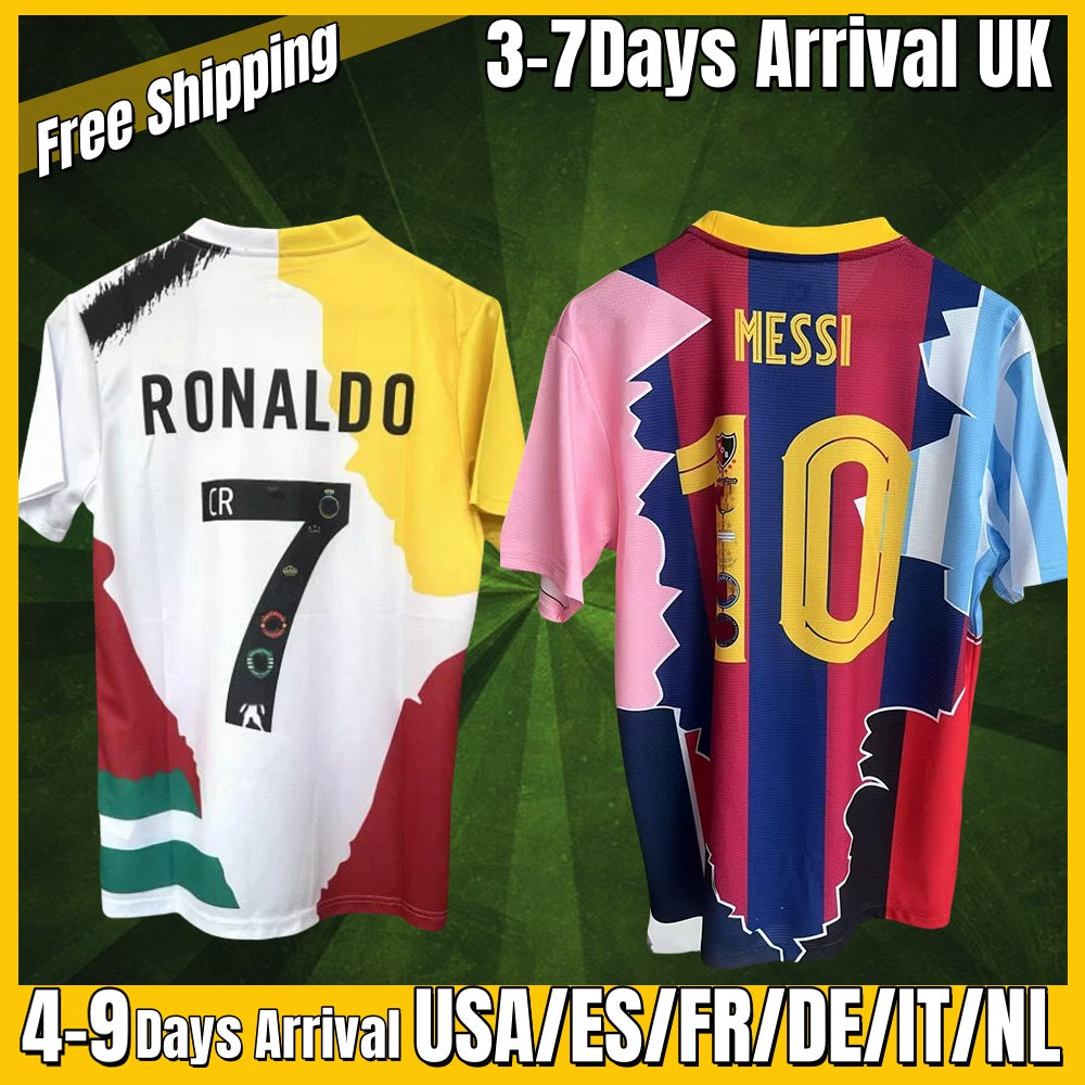 xxxl 4xl 2025 2026 Multi Career Splicing MESSIS soccer jerseys Ronaldo7 madridjerseys Special Edition Commemorative Edition Fans S-4XL