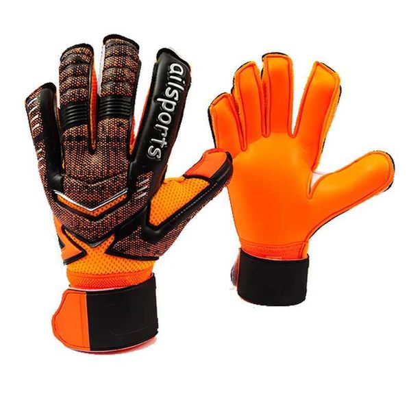 2022 Professional Childrens Football Goalkeeper Glvoes 4mm Latex Finger Protection New Style Childrens Football Goalkeeper GlovesW241029