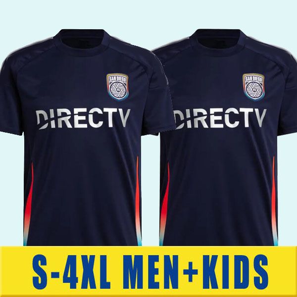 2024 2025 S-4XL San Diego FC Soccer Jerseys 24 25 H.Lozano men kids Kit Football shirts Fans Player Adult uniform