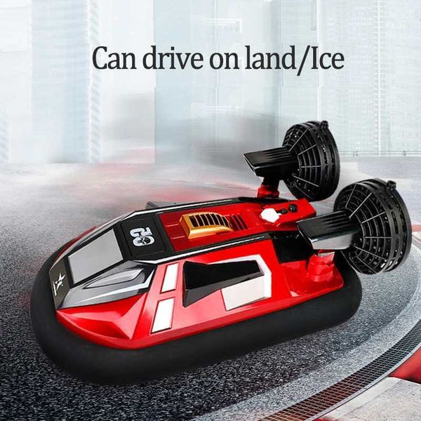 Amphibious Land Water Remote-controlled Hovercraft Simulation Boat Childrens toys Interactive Games Childrens Birthday GiftsY240810