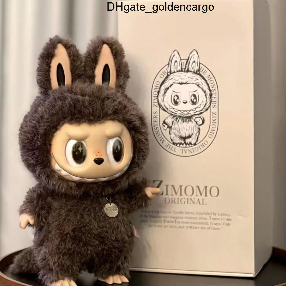 58CM Complete Set Monsters Labubu I Found You Blind Surprise Animals Box Cards Popmart Plush Doll Kids Gifts BLAT L2507055H2I