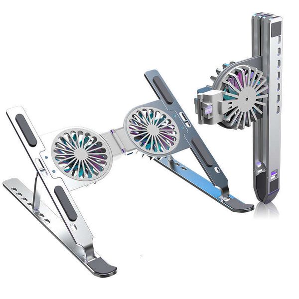 shanshi World Premiere 7 Levels Adjustable Foldable laptop Aluminium Notebook Stand Ergonomic Laptop Coog Pads