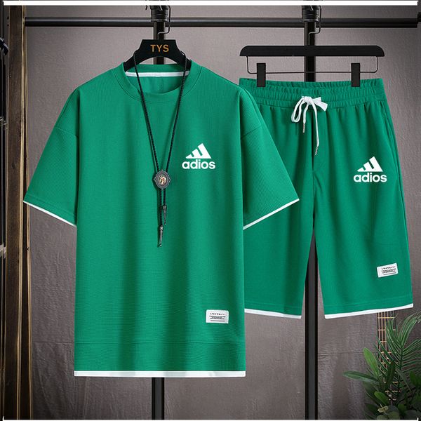 Designers Tracksuits Summer Suits Fashion T Shirt Seaside Holiday Shirts Shorts Sets Man S Luxury Set Outfits