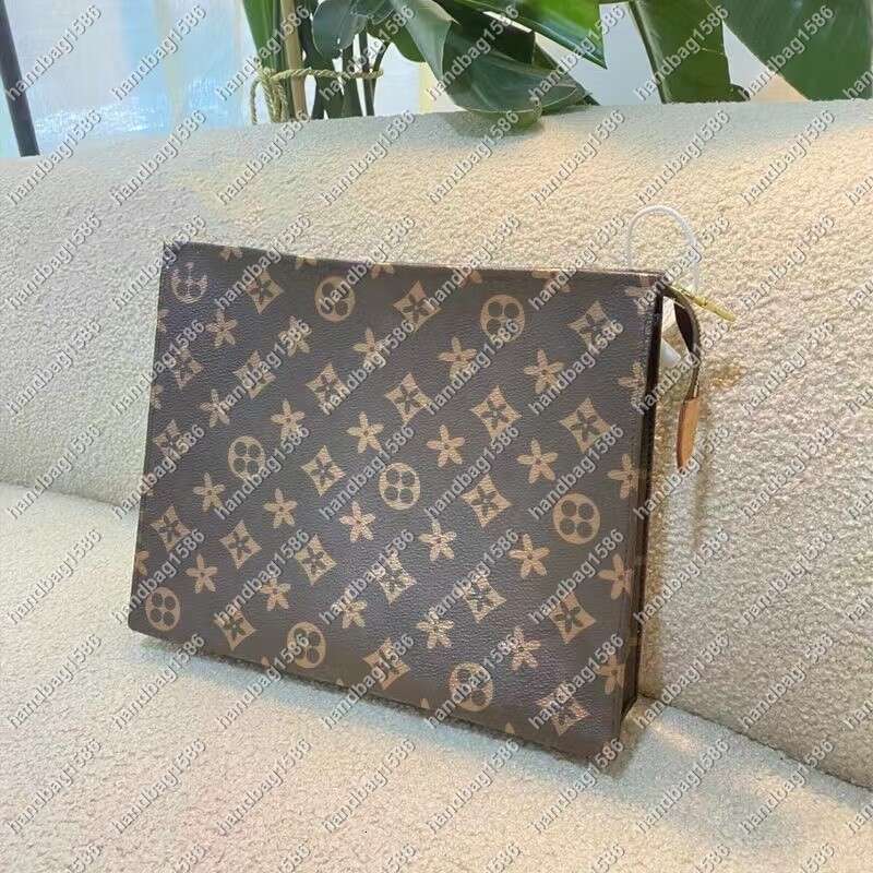 handbag1586 womens Travel Toiletry Pouch 26 cm toiletry bag Purse Crossbody Bags Makeup bags Clutch bag men Women Waterproof wash bag Cosmetic Bags