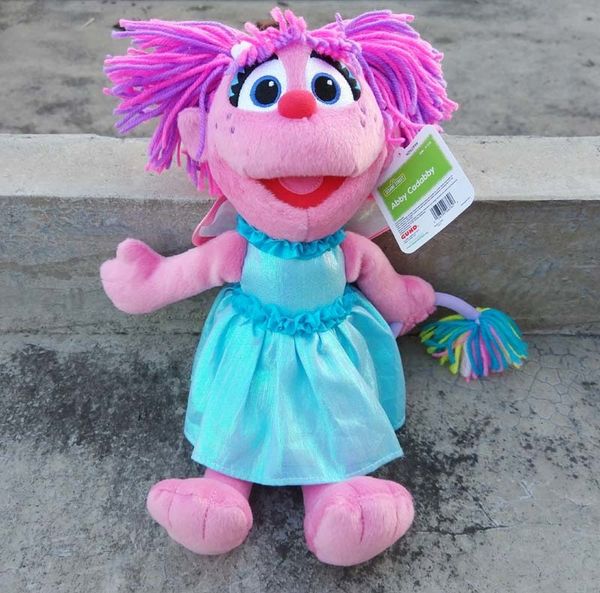 Stuffed Plush Animals Plush Dolls Skyleshine Sesame Street Elmo The Abby Doll 30cm Cute Stuffed Girls 230705 S2412251