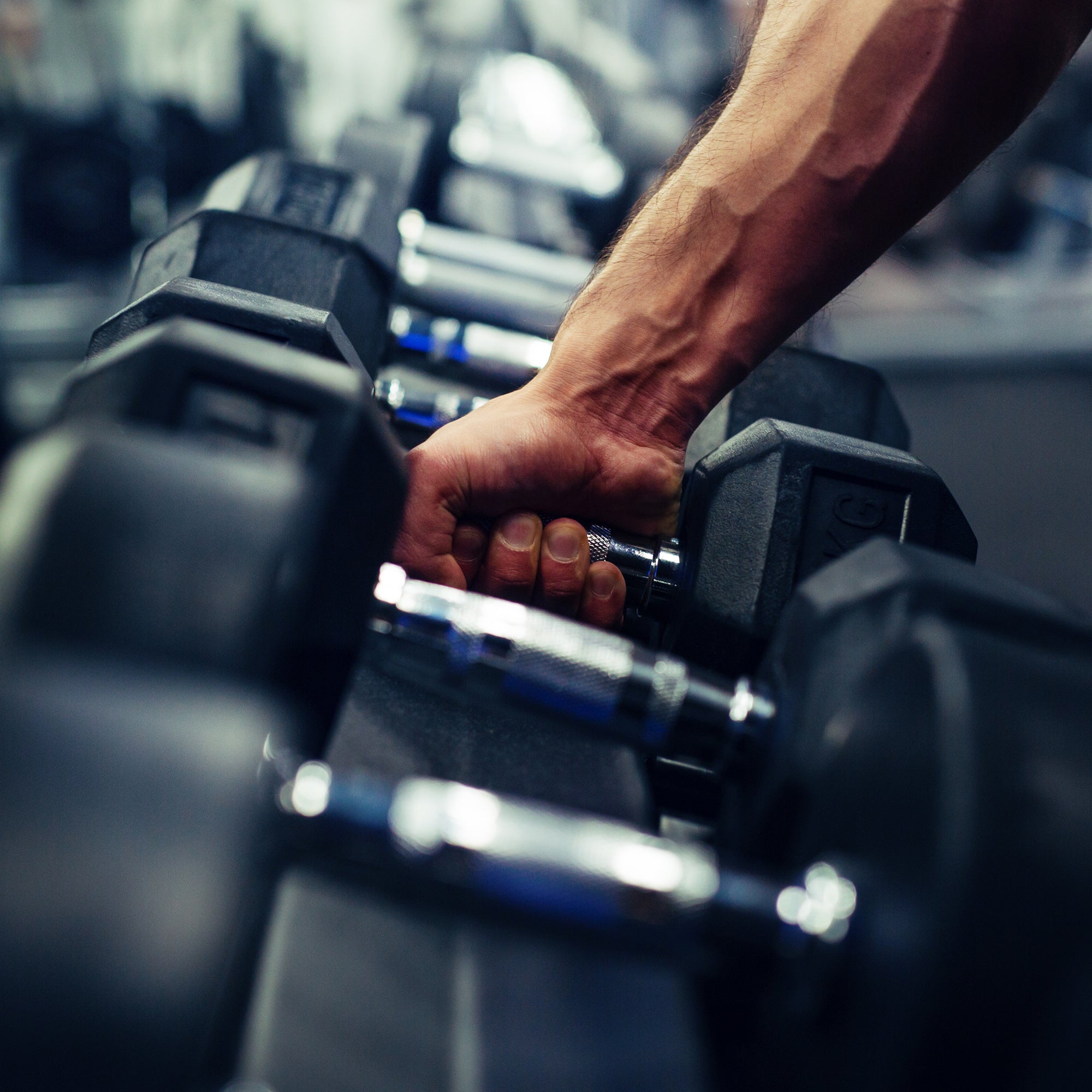 TEMU Hex Dumbbells Non-slip Free Weights Full Gym Workout Equipment Set, 25 , Black