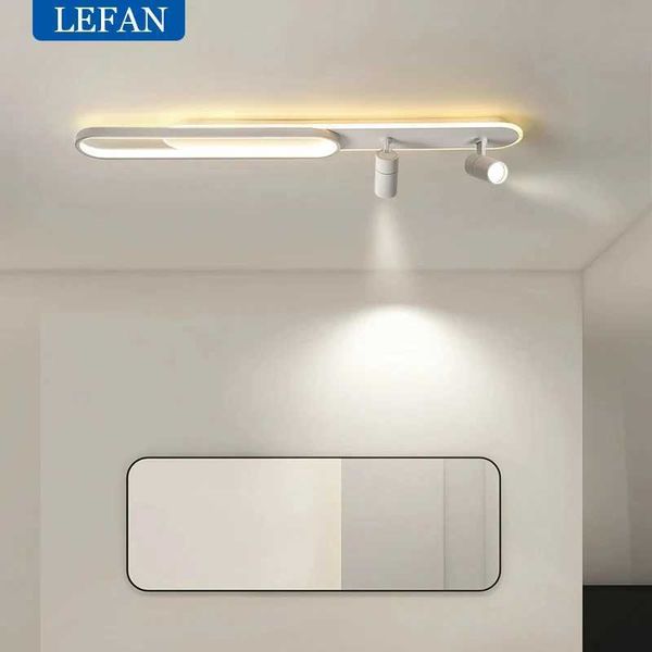 Minimalist LED Ceiling Lights With Spotlights Track Lights Bedroom Lobby Dining Room Hall Corridor Long Strip Ceiling Lamps Z250120