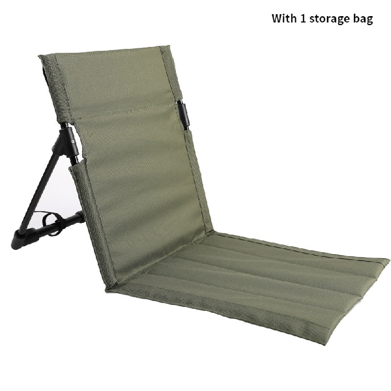 TEMU Ultra-lightweight Folding Chair, Suitable For Camping, Beach And Road Trips - Durable Aluminum Alloy, Portable And Comfortable Christmas Gift