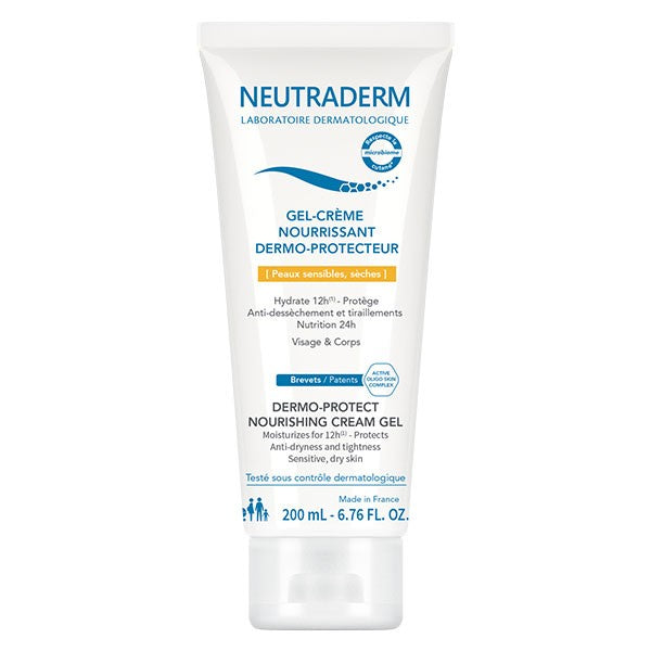 Neutraderm Nærende Dermo-Protective Gel-krem for tørr hud 200ml