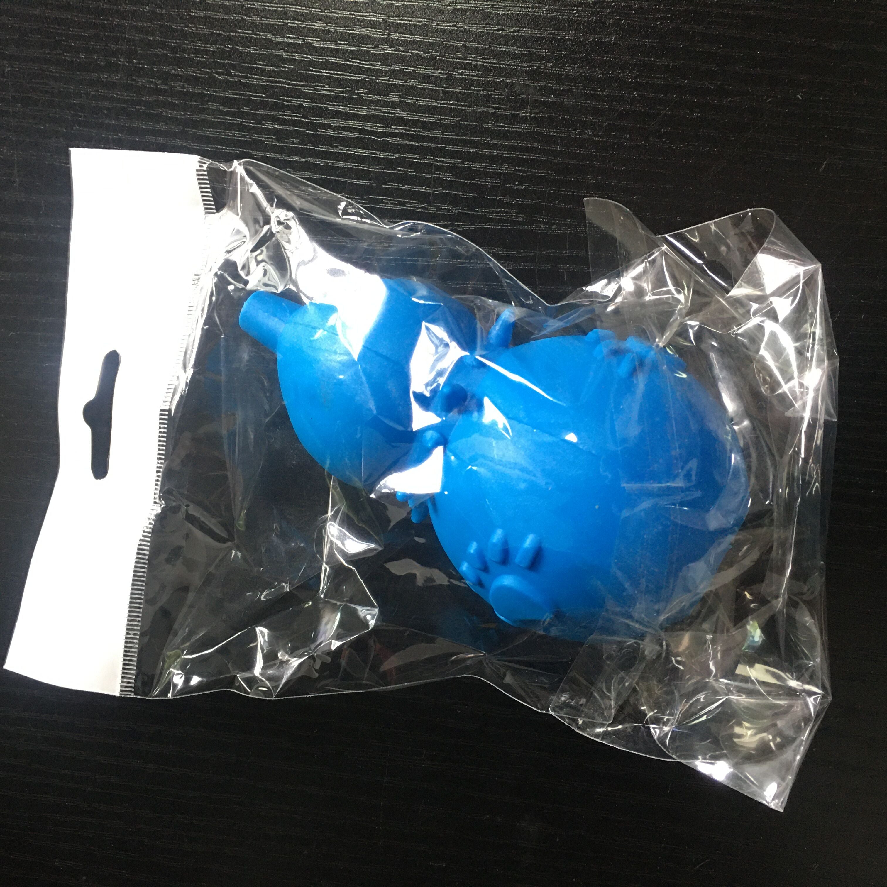 TEMU Durable Silicone Dog Chew Toy With Treat Dispenser - Interactive Teeth Cleaning Toy For Puppies & Adult Dogs, , All Breeds & Sizes, Promotes