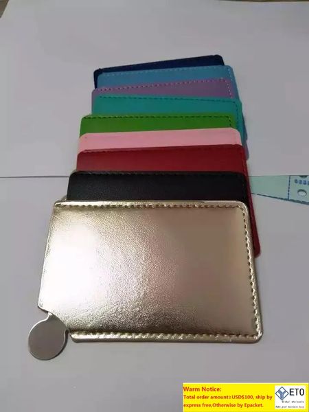 Classic style Fashion Stainless Steel mirror small square mini mirror with packing good quality VIP gift Anita Liao