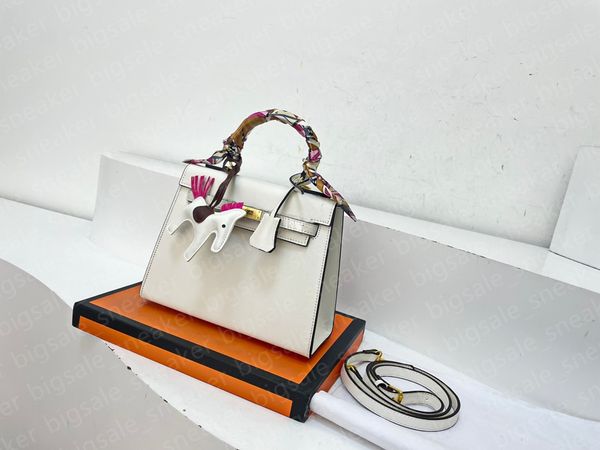 2025 Top Ladies Designer Lychee Handbag Purse Shoulder Messenger Cowhide Fashion High quality Grey tote Bag Whole Grain shoulder bag classic