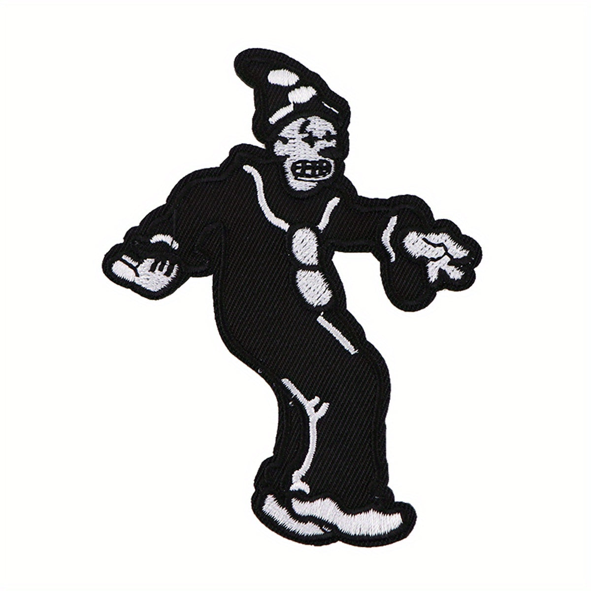 TEMU 1pc Blackfunny Iron-on Patch For Clothes Hat Backpack, Cute Animal Cars Patch For Men